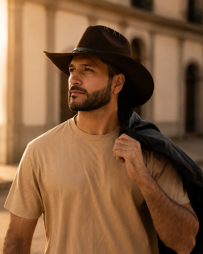 Selección de sombreros de estilo urbano