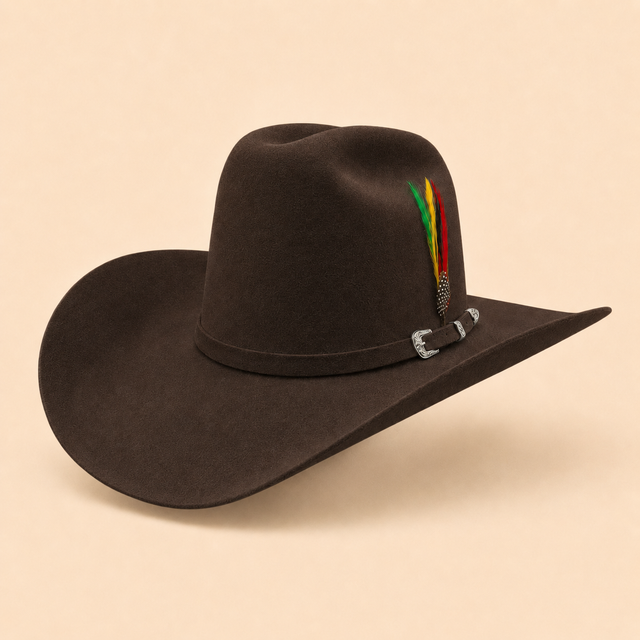 La Nutria Estilo Rancher – Sombrero Vaquero Artesanal de México