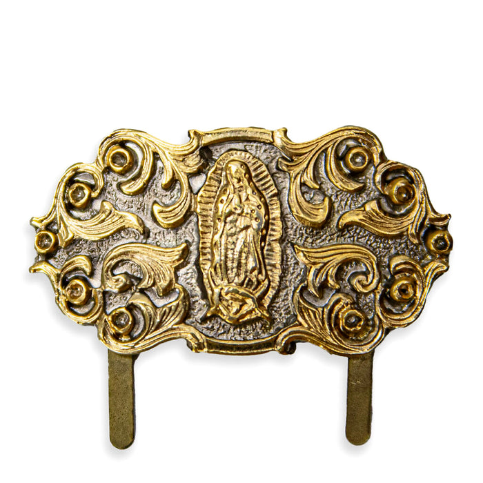 Pin Virgen de Guadalupe Dorado