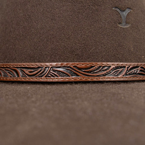 Toquilla de Piel Chocolate
