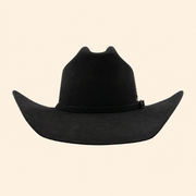 La Nutria 4x Roper Black Metal Plume